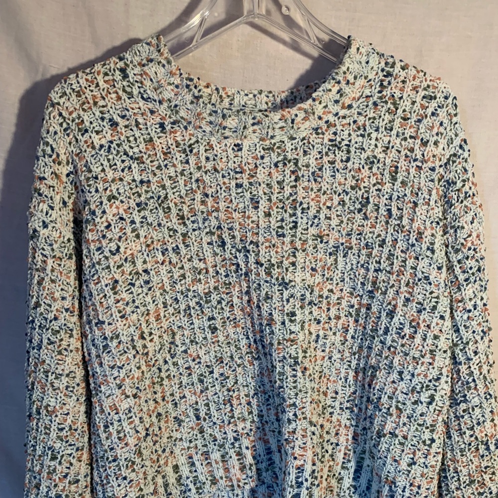 Hippie Rose Multicolor Soft Stitch Sweater
